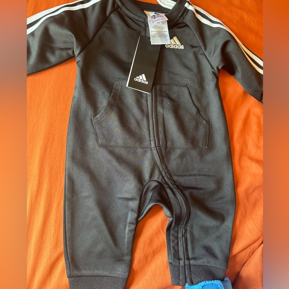 New adidas baby romper 0-3 months
